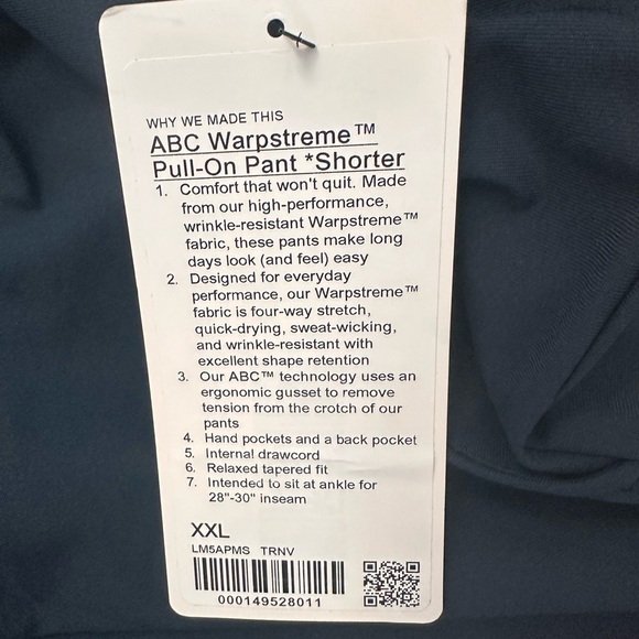 NWT ABC pull on pant - Picture 3 of 3